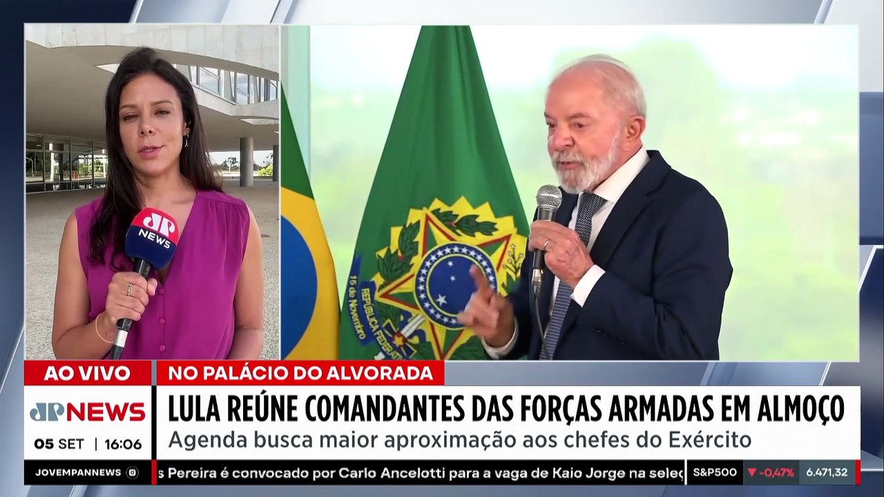 Lula reúne comandantes das Forças Armadas nas vésperas do 7 de Setembro