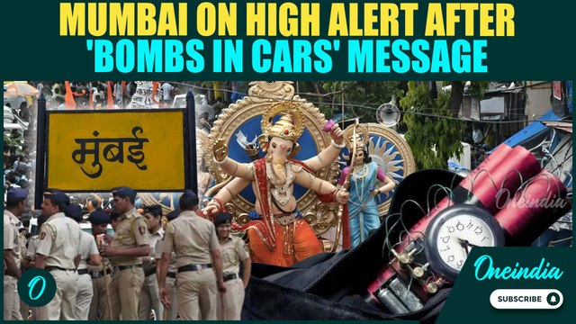 ‘34 Human Bombs, 400 Kg RDX’: Mumbai on Alert After Chilling Bomb Threat Ahead of Ganesh Visarjan