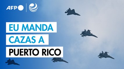 EU manda cazas a Puerto Rico después de denunciar que Venezuela sobrevoló uno de sus buques