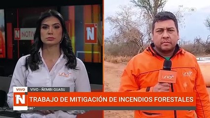 TRABAJOS EN LA MITIGACIÓN DE INCENDIOS