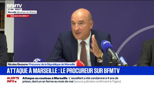 Attaque au couteau à Marseille: C'est le réceptionniste de l'hôtel qui a été blessé , indique Nicolas Bessone, procureur de la République de Marseille