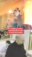 Wedding Crasher Steals $60,000 in Cash and Checks During Celebration 💰