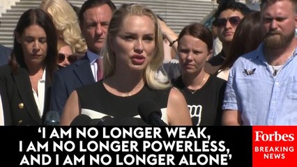 Epstein Survivor Delivers Powerful Remarks Calling On Congress To Vote To Release The Epstein Files