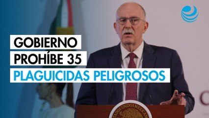 Gobierno prohíbe 35 plaguicidas peligrosos; anuncia estrategia para una agricultura más limpia
