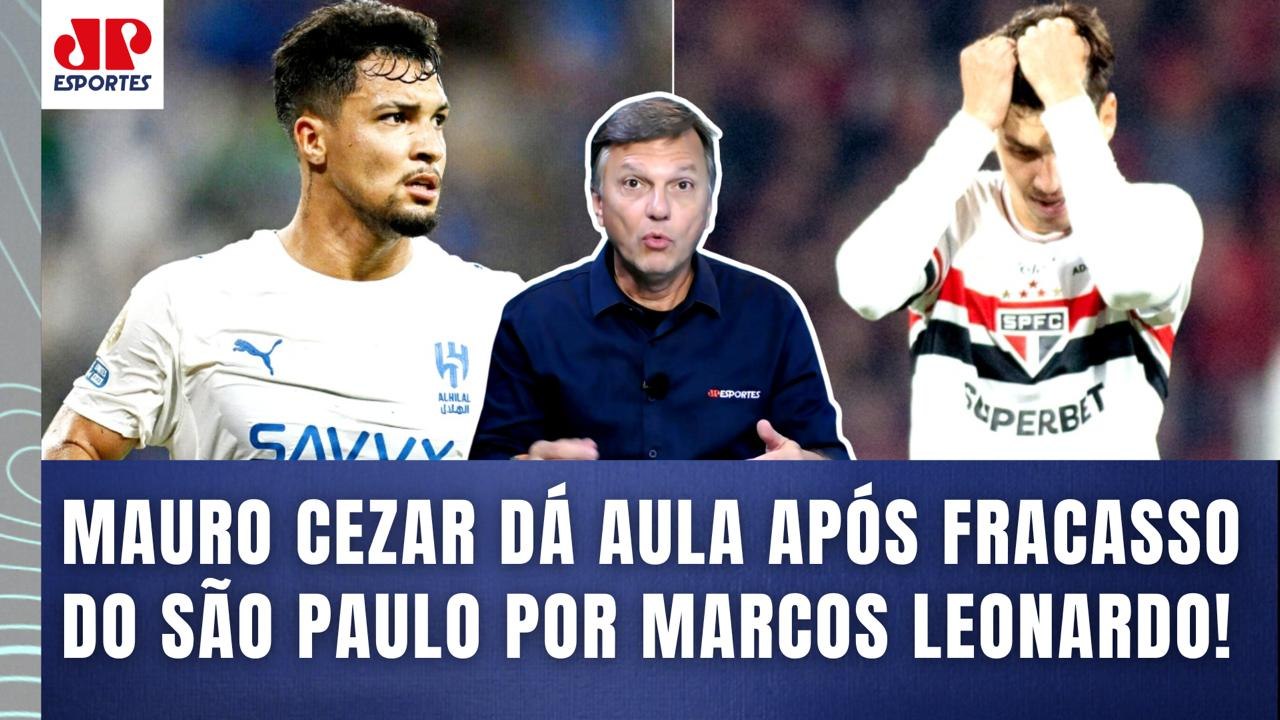 "SABE o que foi MAIS GROTESCO nessa HISTÓRIA de Marcos Leonardo no São Paulo?" Mauro Cezar FALA TUDO