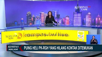 Penampakan Puing Heli PK-RGH Ditemukan Usai Hilang Kontak sejak 1 September | KOMPAS MALAM