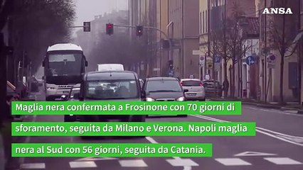 Lo smog attanaglia l'Italia: aria irrespirabile in 25 città su 98
