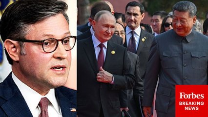 Speaker Johnson Reacts To Putin-Xi Hot Mic Moment Discussing 'Organ Transplantation And Immortality