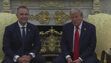 Poland’s President Can’t Hold Back Laughs After Trump Butchers His Name