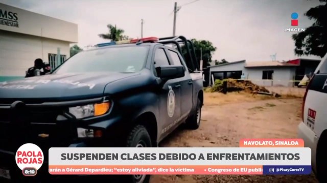 Suspenden clases en Navolato por ataques armados | DPC con Paola Rojas