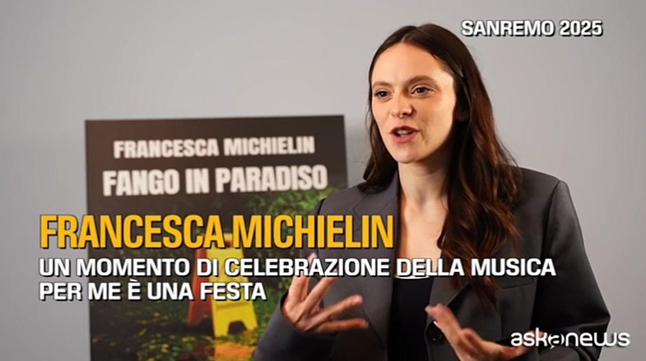 Francesca Michielin a Sanremo 2025: «Ho scritto una canzone liberatoria»