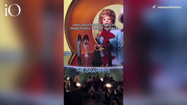 Lady Gaga infiamma i Grammy: «Le persone trans non sono invisibili, meritano amore»
