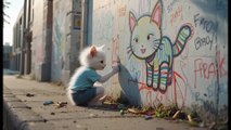 He Just Wanted To Draw....💔 | Emotional Cat Animation You Can't Miss🐾