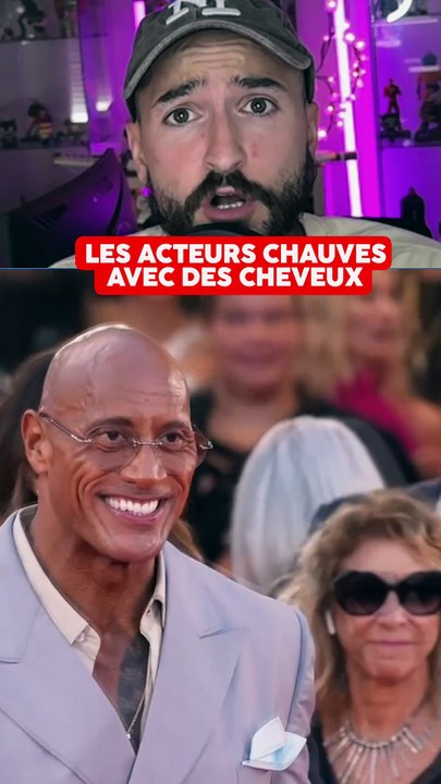 LES ACTEURS CHAUVES MAIS QUAND ILS AVAIENT DES CHEVEUX ?!