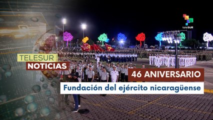El Ejército de Nicaragua celebró su 46° aniversario