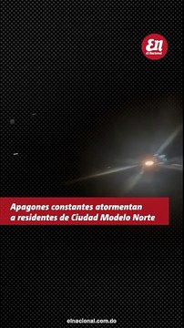 Apagones constantes atormentan a residentes de Ciudad Modelo Norte
