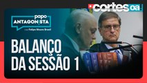 As condutas de Bolsonaro e as reações de Moraes