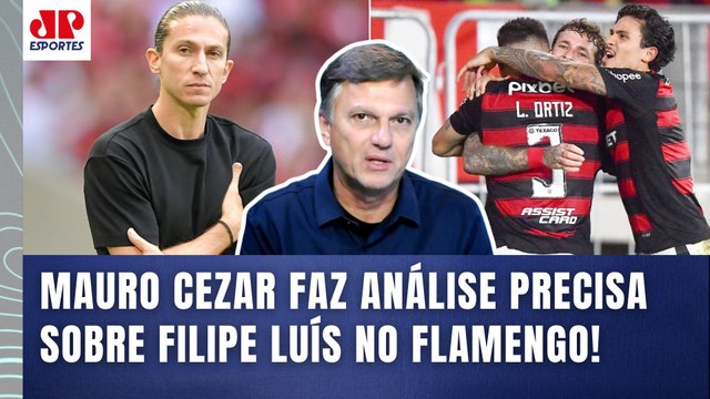 REPAREM! O que o Filipe Luís TÁ FAZENDO no Flamengo é... Mauro Cezar ANALISA!