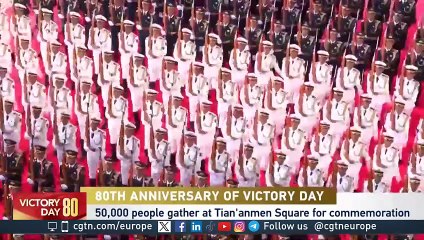 Zoe Reed: China's military parade aims to convey a message of peace and strength