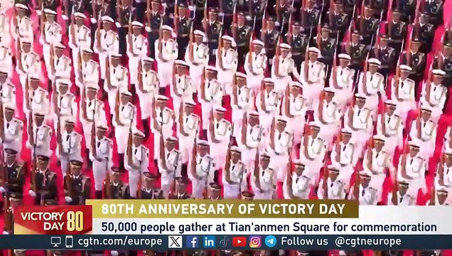 Zoe Reed: China's military parade aims to convey a message of peace and strength