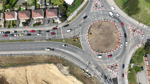 Further lane closures amid Dawsons Corner works