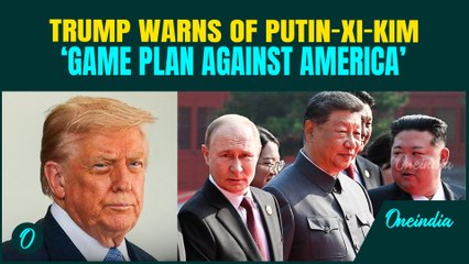 Trump FUMES at Xi’s Speech, Says U.S. Freed China But Got ZERO Credit; Slams Putin–Xi–Kim ‘Plot’