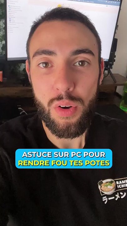 Tu vas rendre fou ton pote en faisant ça sur son PC 😂
