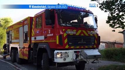 La Russie lance plus de 500 drones et missiles sur l'Ukraine, 8 personnes tuées à Kostiantynivka