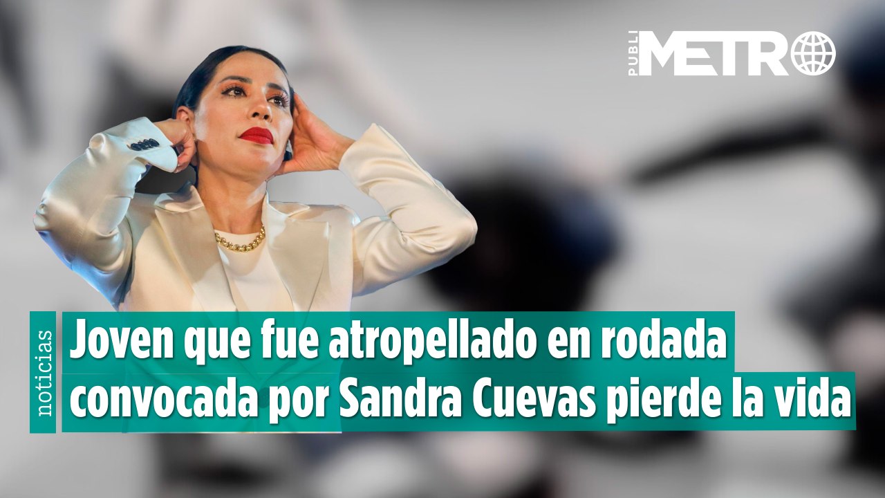 Pierde la vida joven que fue atropellado en rodada convocada por Sandra Cuevas