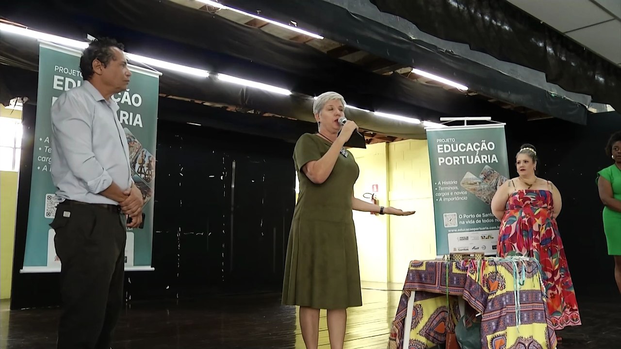 Santos lança projeto Educação Portuária para mil alunos da rede municipal