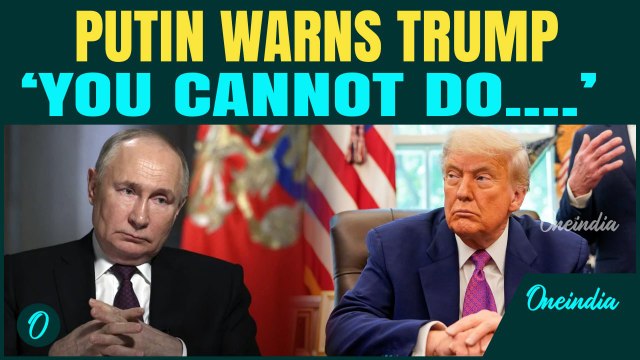Putin Warns Trump over Tariffs on India & China | ‘You cannot do....a mistake!’ | SCO Summit 2025