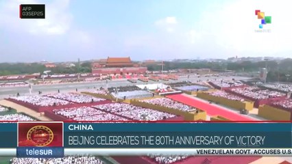 China, Beijing celebrates the 80th anniversary of victory