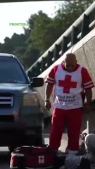 Auxiliar vial atropellado en operativo de la “Ready Lane” 🚨