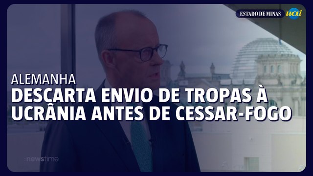 Alemanha descarta envio de tropas à Ucrânia antes de cessar-fogo