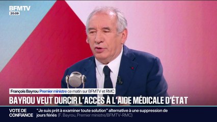 François Bayrou veut durcir l'accès à l'Aide médicale d'État