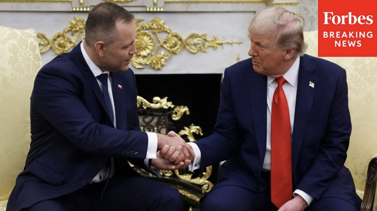 'We're With Poland All The Way': Trump Celebrates US-Poland Relationship In Meeting With President