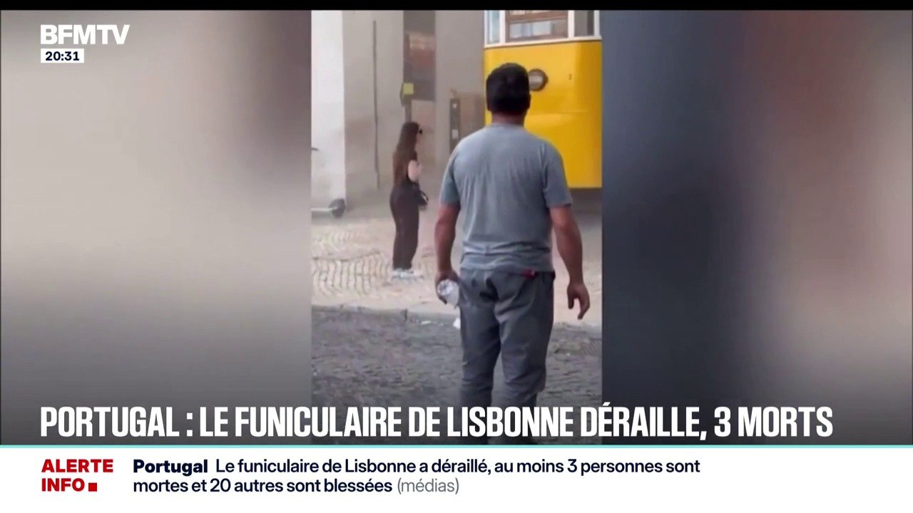 Portugal: au moins trois morts et une vingtaine de blessés après le déraillement du funiculaire de Lisbonne