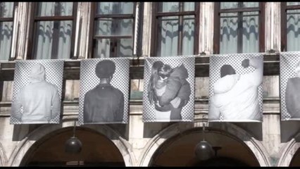 The Human Safety Net, 100 ritratti di rifugiati in piazza San Marco