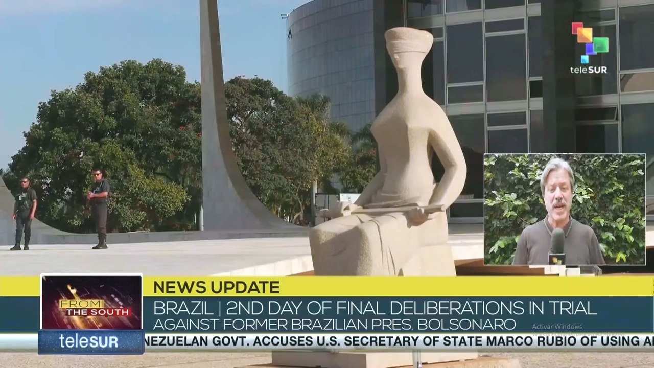 Brazil, 2nd day of final deliberations in trial against former Brazilian pres. Bolsonaro
