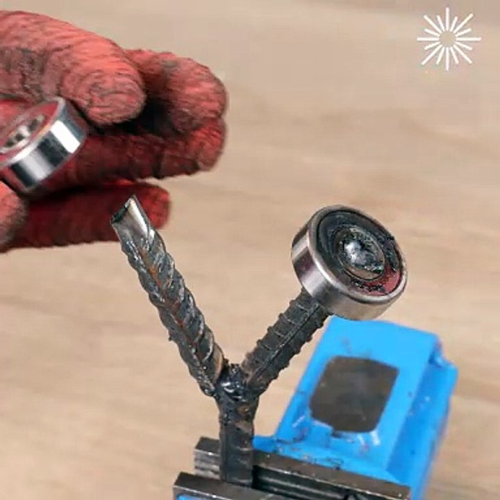 From metal rods to solid structures