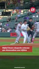 Rafael Devers despacha estacazo que desencadena una trifulca