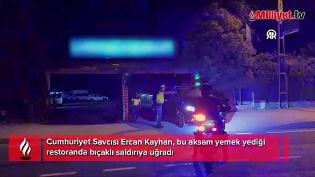 İstanbul Cumhuriyet Savcısı Ercan Kayhan'a bıçaklı saldırı