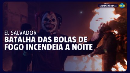 Batalha das Bolas de Fogo incendeia a noite de El Salvador