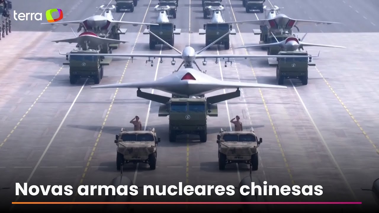 Com armas nucleares, China faz desfile militar para celebrar 80 anos da vitória na 2ª guerra Mundial