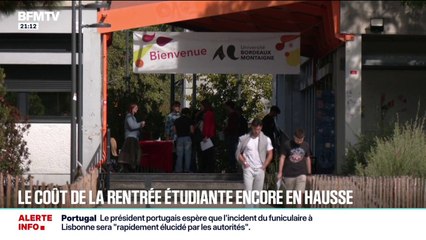 Le coût de la rentrée étudiante encore en hausse