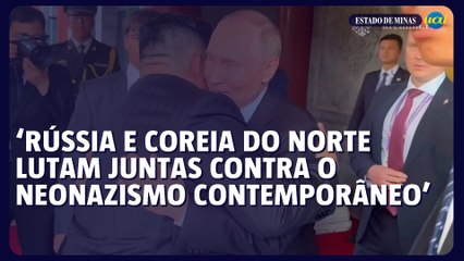 Putin: ‘Rússia e Coreia do Norte lutam juntas contra o neonazismo contemporâneo’