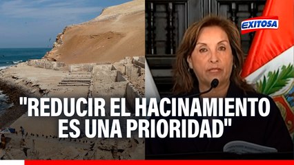 Dina Boluarte sobre construcción de penal El Frontón: "Reducir el hacinamiento es una prioridad"