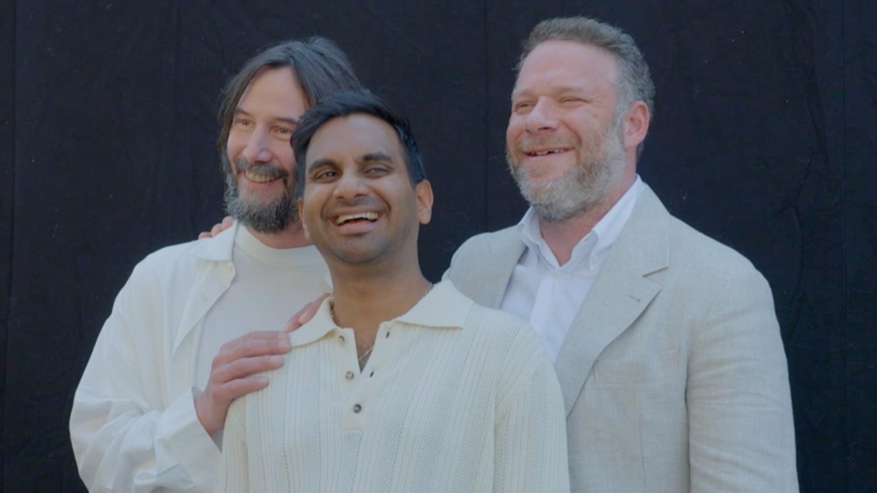 What 'Good Fortune' Stars Aziz Ansari, Seth Rogen & Keanu Reeves Would Do if They Switched Bodies | THR Video