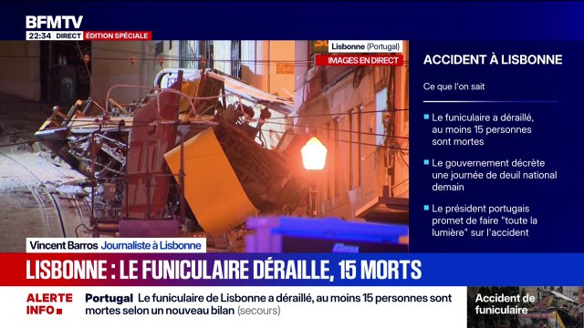 Funiculaire de Lisbonne: On ne se souvient pas de pire accident , confie Martim Silva, journalitse au quotidien portugais Diario de Noticias