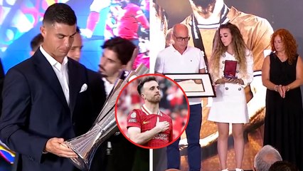 Cristiano Ronaldo lidera el homenaje que la selección de Portugal le hace a Diogo Jota